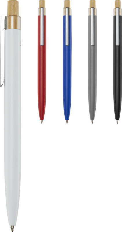 Nooshin recycled aluminium ballpoint pen (blue ink) - Image 14