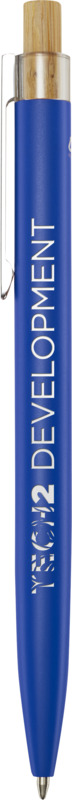 Nooshin recycled aluminium ballpoint pen (blue ink) - Image 15