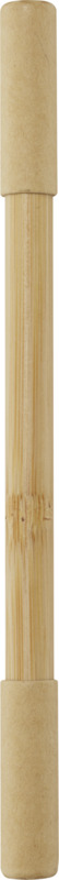 Samambu bamboo duo pen (blue ink)