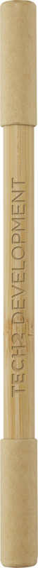 Samambu bamboo duo pen (black ink) - Image 3