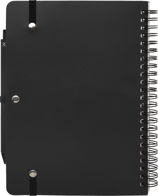 Thalaasa A5 ocean-bound hard cover notebook with ballpoint pen (black ink) - Image 17
