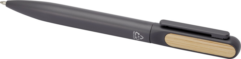 Blanca recycled aluminium ballpoint pen (black ink) - Image 16