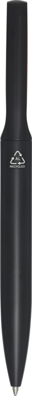 Blanca recycled aluminium ballpoint pen (black ink) - Image 21