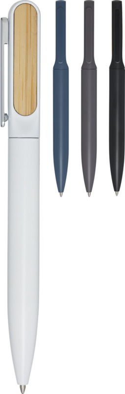 Blanca recycled aluminium ballpoint pen (black ink) - Image 23