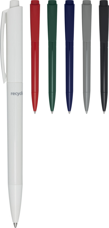 Martha recycled plastic ballpoint pen (black ink) - Image 4