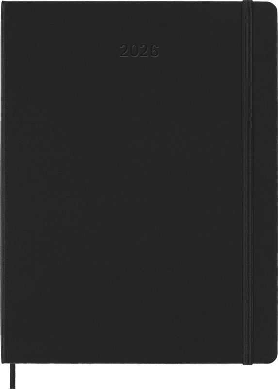 Moleskine hard cover 12 month XL weekly planner - Image 2