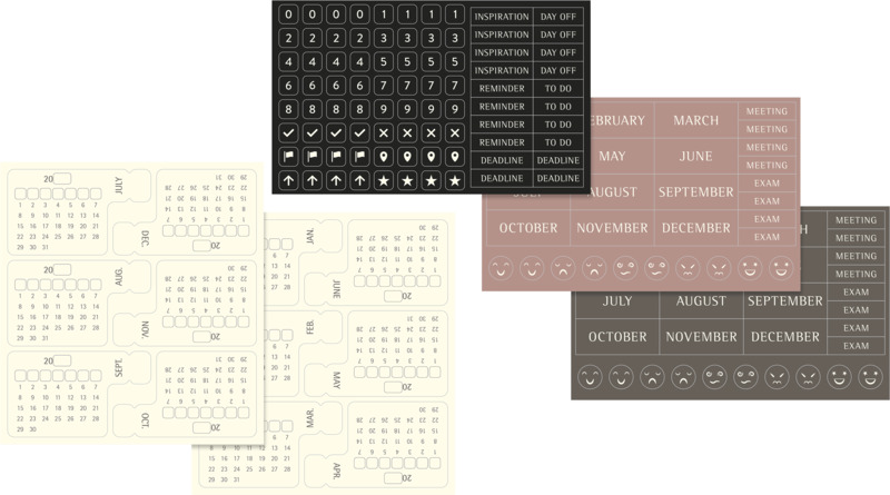 Moleskine hard cover undated L weekly planner - Image 7