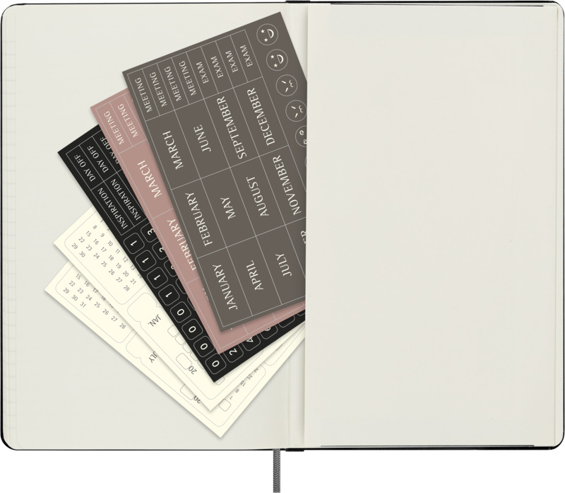 Moleskine hard cover undated L weekly planner - Image 6