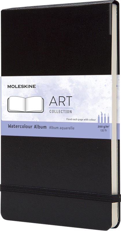 Moleskine large art water colour album