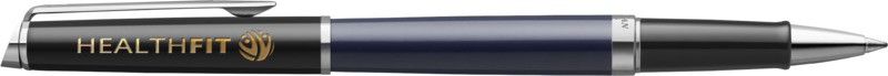 Hemisphere colour blocking rollerball pen with palladium trim (black ink) - Image 10