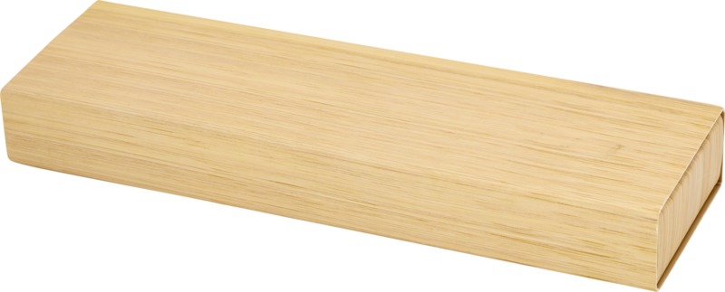 Oblys bamboo ballpoint pen and mechanical pencil set (black ink) - Image 6