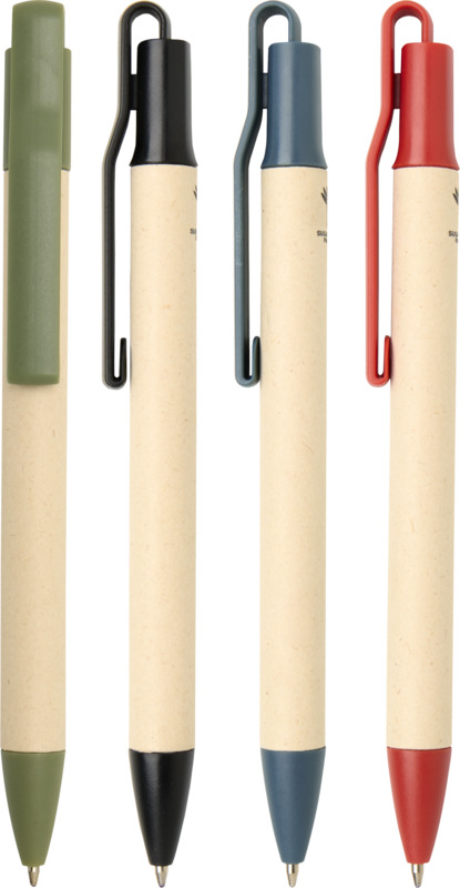 Liliana sugarcane paper ballpoint pen (blue ink) - Image 17