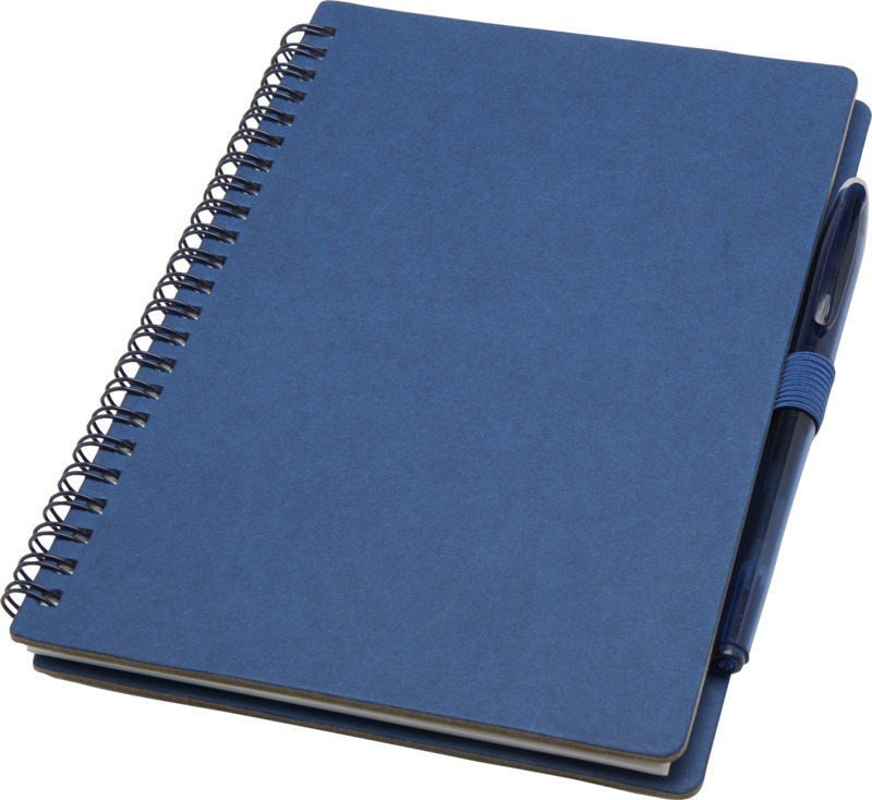 Slate A5 reusable hard cover notebook and pen set (black ink)