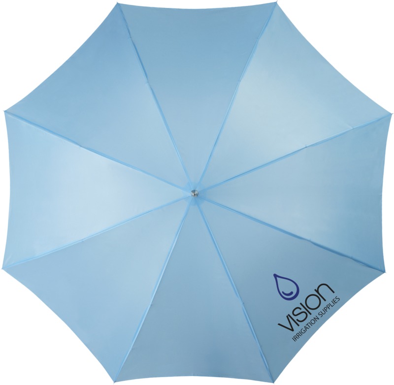 Lisa 23" auto open umbrella with wooden handle - Image 4