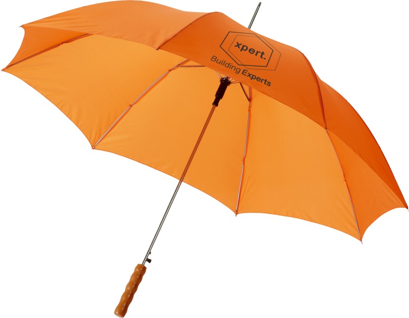 Lisa 23" auto open umbrella with wooden handle - Image 7