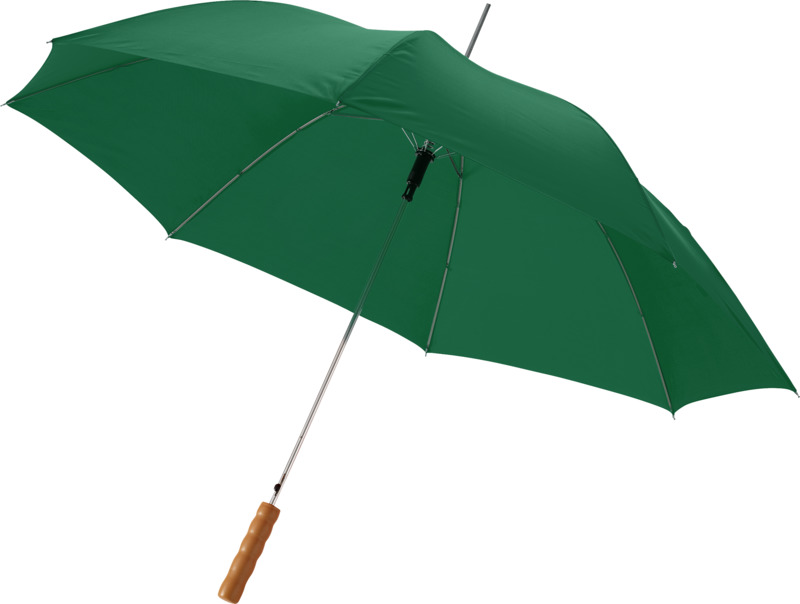 Lisa 23" auto open umbrella with wooden handle - Image 8