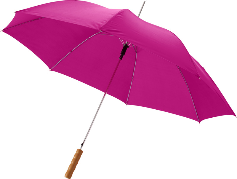 Lisa 23" auto open umbrella with wooden handle - Image 11