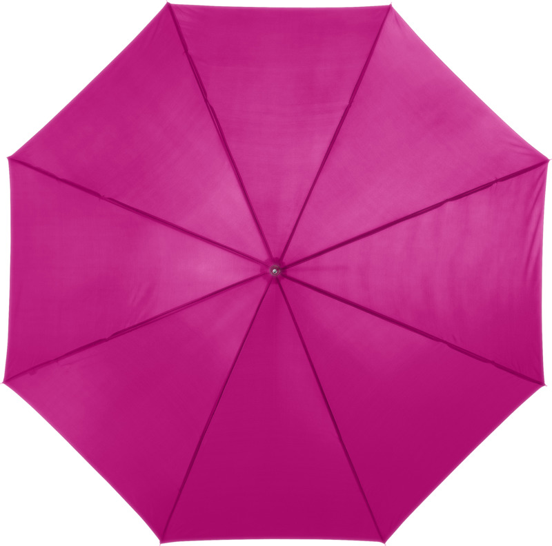 Lisa 23" auto open umbrella with wooden handle - Image 12