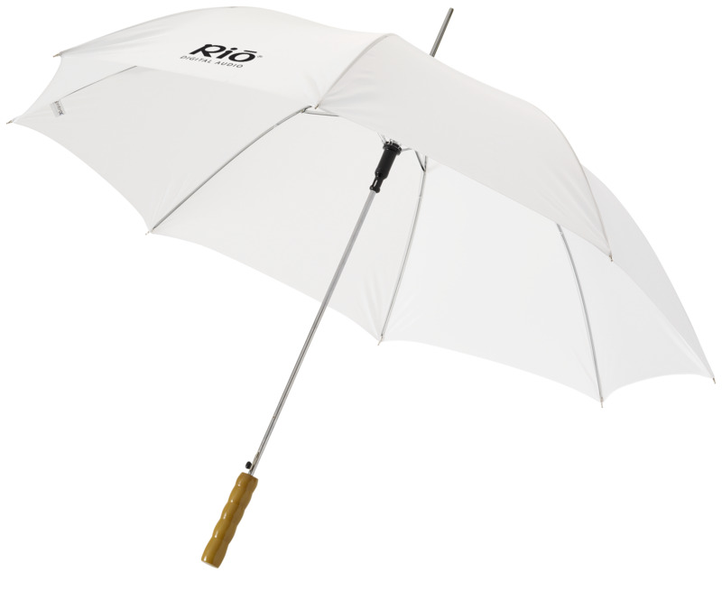 Lisa 23" auto open umbrella with wooden handle - Image 24