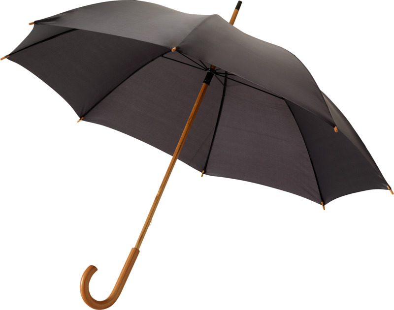 Jova 23" umbrella with wooden shaft and handle - Image 5
