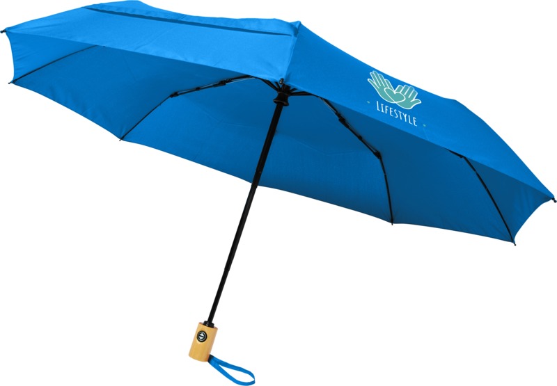Bo 21" foldable auto open/close recycled PET umbrella - Image 41