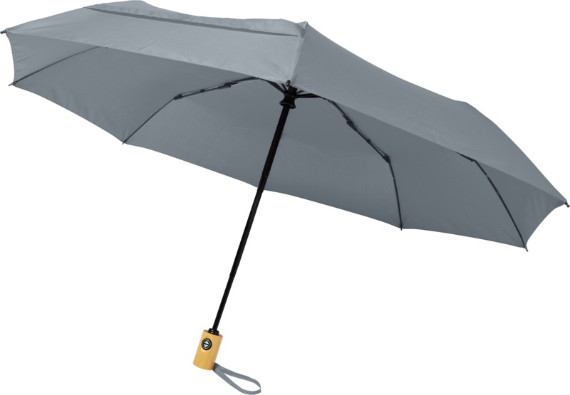 Bo 21" foldable auto open/close recycled PET umbrella - Image 48