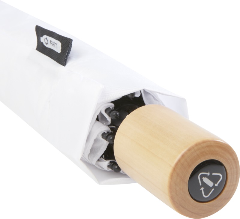 Birgit 21'' foldable windproof recycled PET umbrella - Image 5