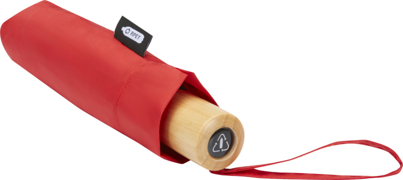 Birgit 21'' foldable windproof recycled PET umbrella - Image 11