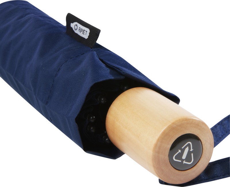 Birgit 21'' foldable windproof recycled PET umbrella - Image 19