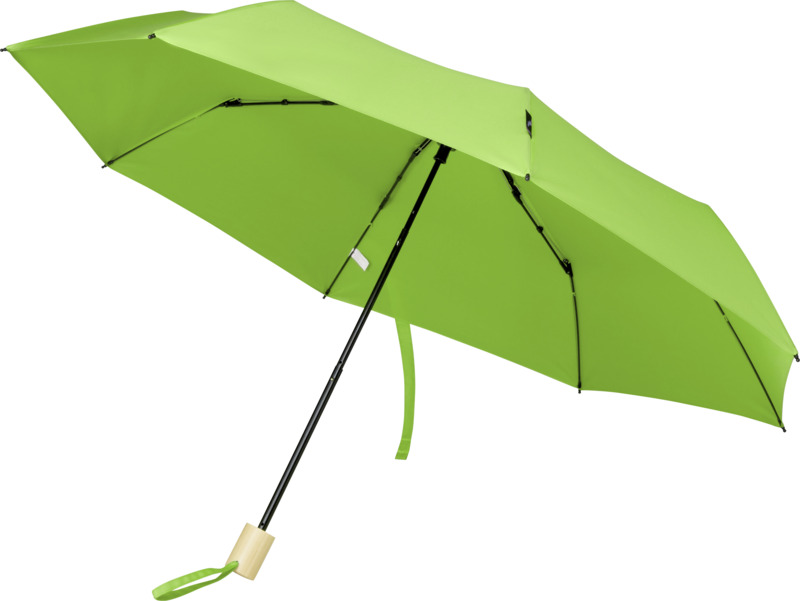 Birgit 21'' foldable windproof recycled PET umbrella - Image 22