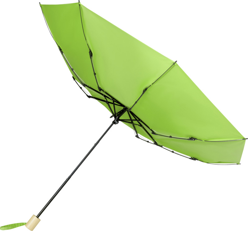Birgit 21'' foldable windproof recycled PET umbrella - Image 24