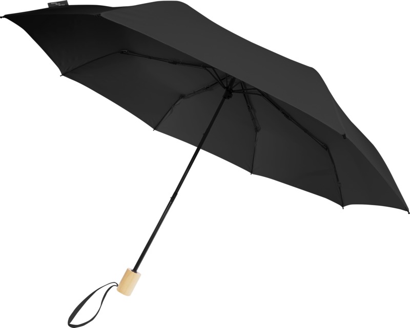 Birgit 21'' foldable windproof recycled PET umbrella - Image 29