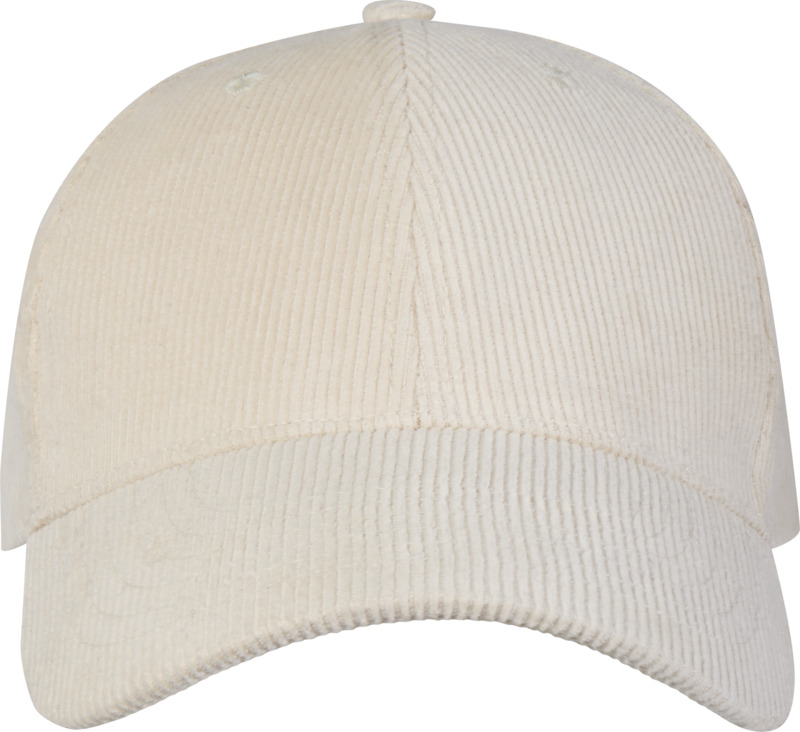 Hutton 6 panel recycled corduroy cap - Image 2