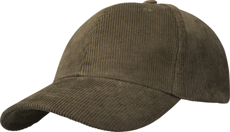 Hutton 6 panel recycled corduroy cap - Image 9