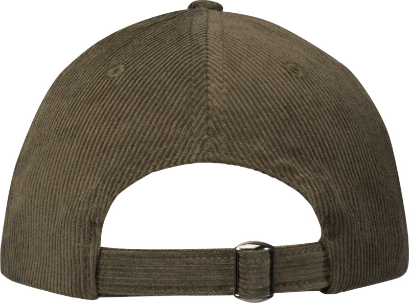 Hutton 6 panel recycled corduroy cap - Image 11