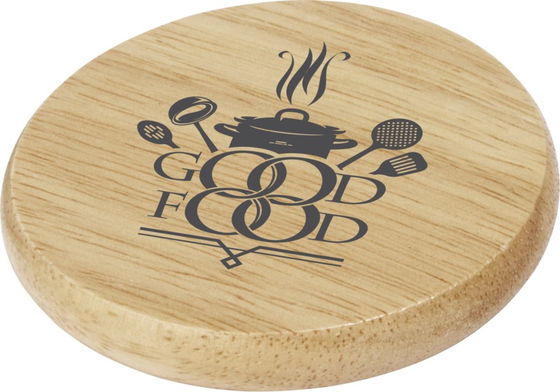 Scoll wooden coaster with bottle opener - Image 4