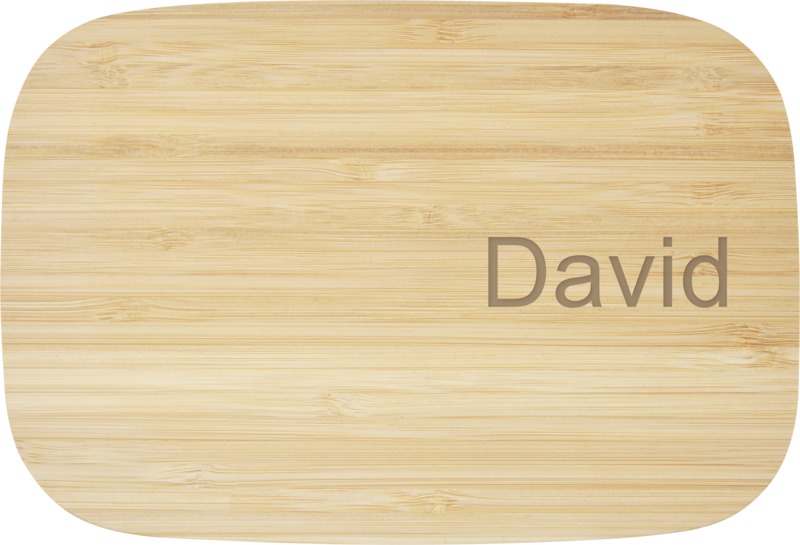 Tite 700 ml stainless steel lunch box with bamboo lid - Image 7