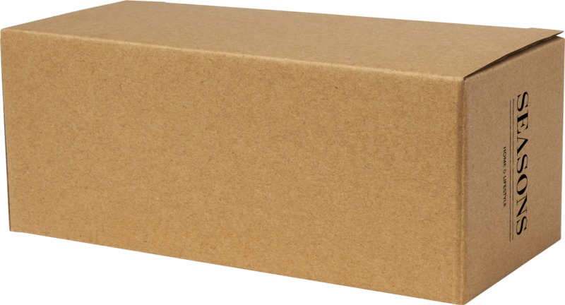 Manti 2-piece 100 ml double-wall glass cup with bamboo coaster - Image 7