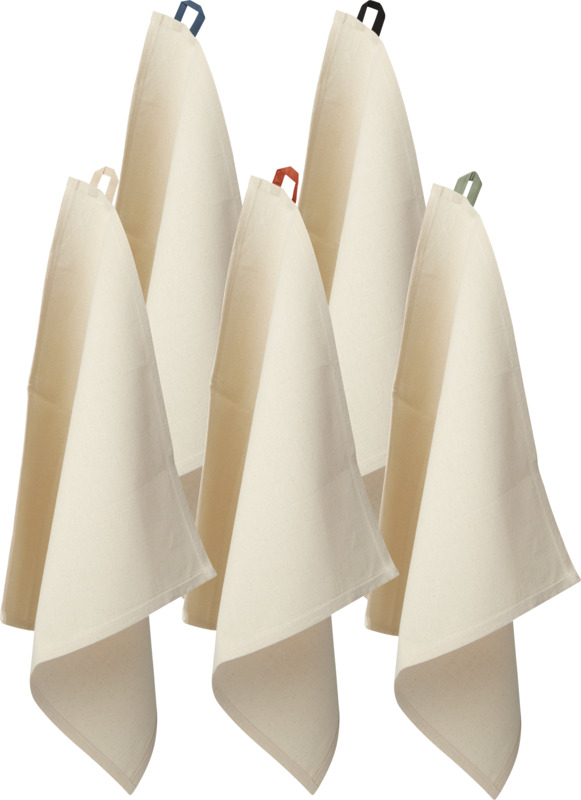 Alora 200 g/m² recycled cotton kitchen towel - Image 15