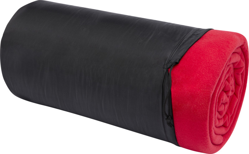 Huggy fleece plaid blanket with carry pouch 220x250 cm - Image 7