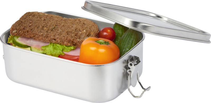 Titan 750 ml recycled stainless steel lunch box - Image 4