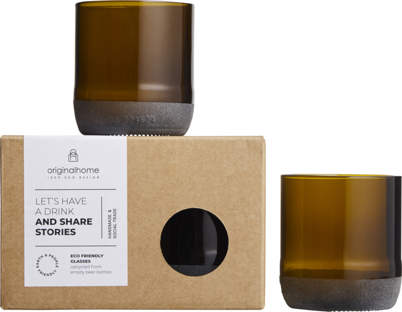 Originalhome 160 ml drinking glass set 