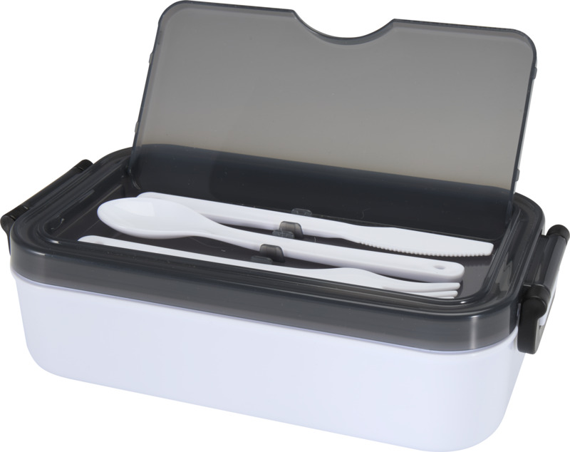 Snappy 1000 ml lunch box and cutlery set - Image 3