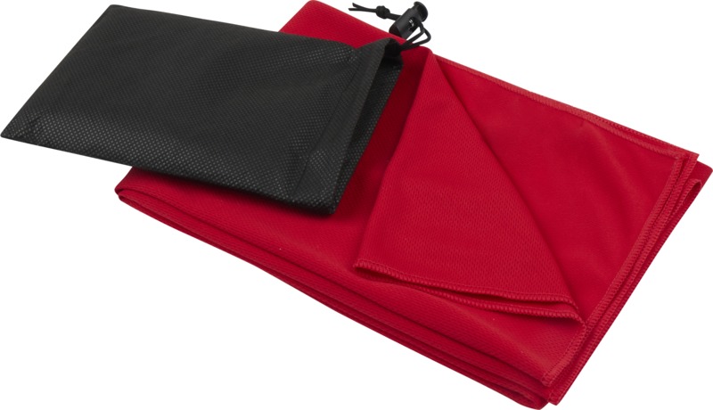 Lucas RPET sport towel 50x100 cm - Image 7