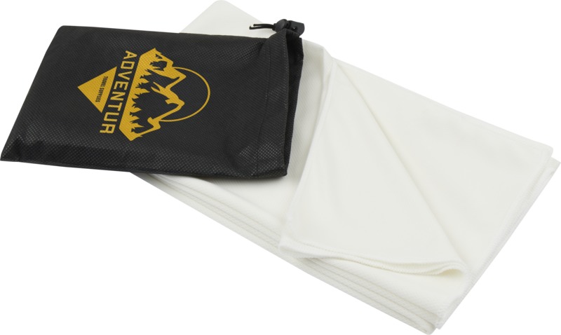 Lucas RPET sport towel 70x140 cm - Image 6