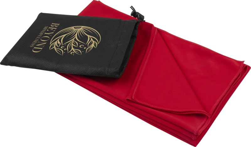 Lucas RPET sport towel 70x140 cm - Image 12