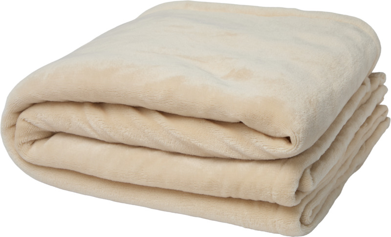 Ashen GRS recycled sherpa blanket