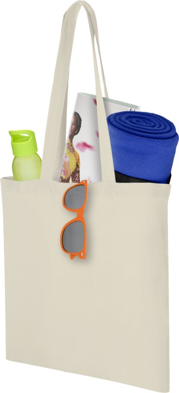 Carolina 100 g/m² cotton tote bag 7L - Image 3