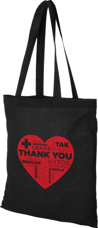 Carolina 100 g/m² cotton tote bag 7L - Image 15