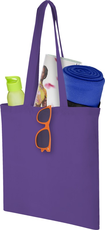 Carolina 100 g/m² cotton tote bag 7L - Image 85